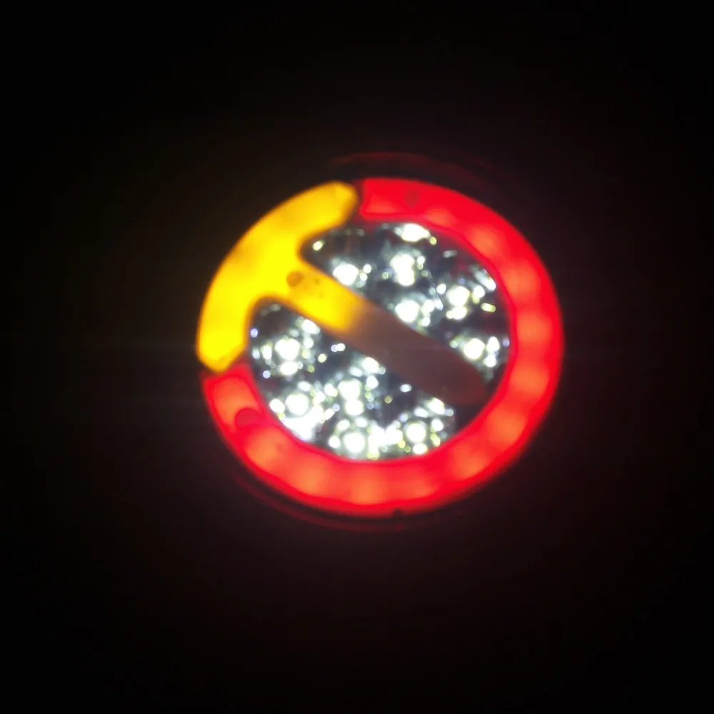 
12V/24V 4inch LED tail Light Lamp tail light for Truck Bus Van Truck Trailer Stop Rear Tail light truck accessories 