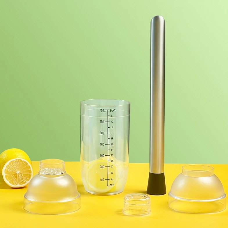 Shaker hand beat lemon tea set of equipment milk tea shop hand shake shaker pot pound Popsicle