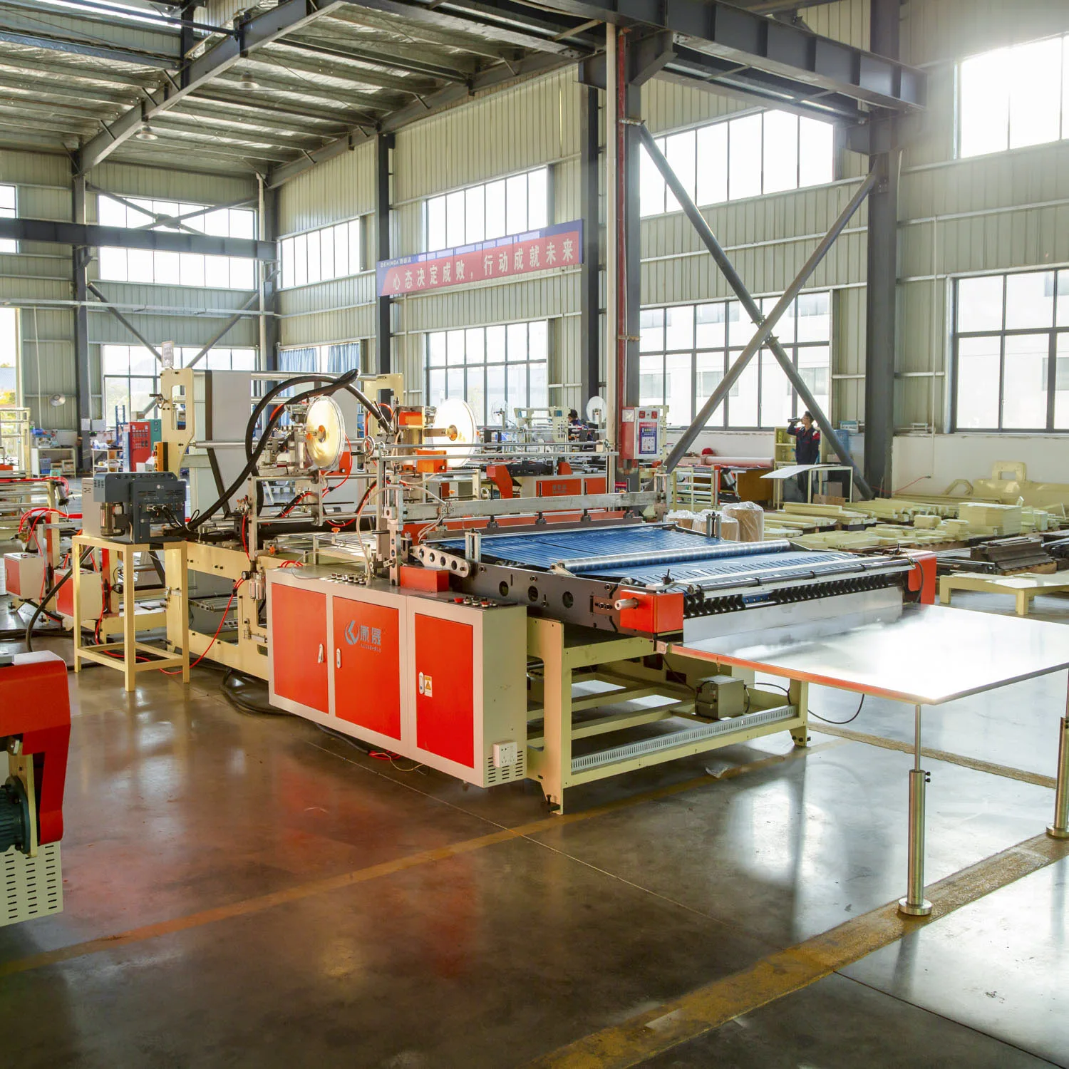 Fully Automatic Corn Starch Biodegradable Poly DHL Express Courier Bag Making Machine