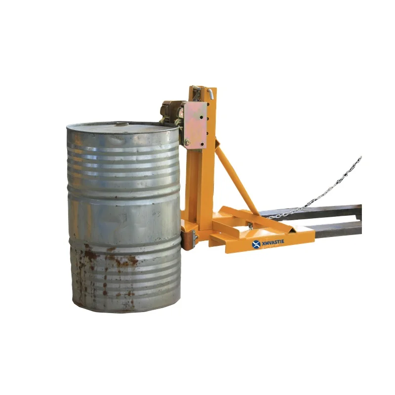 Low Price High Quality Hydraulic Drum Pourer Manual Drum Stacker Oil Drum Lifter Forklift Attachment for Price