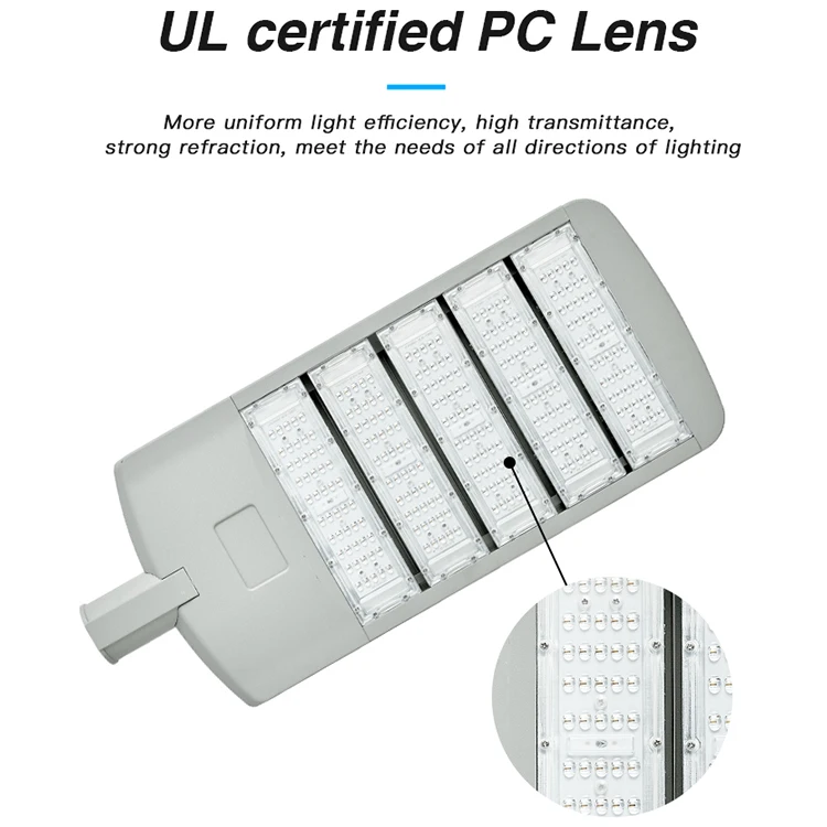 Factory price modern 220v modular led 100w 200w 300 watt 400w outdoor street light