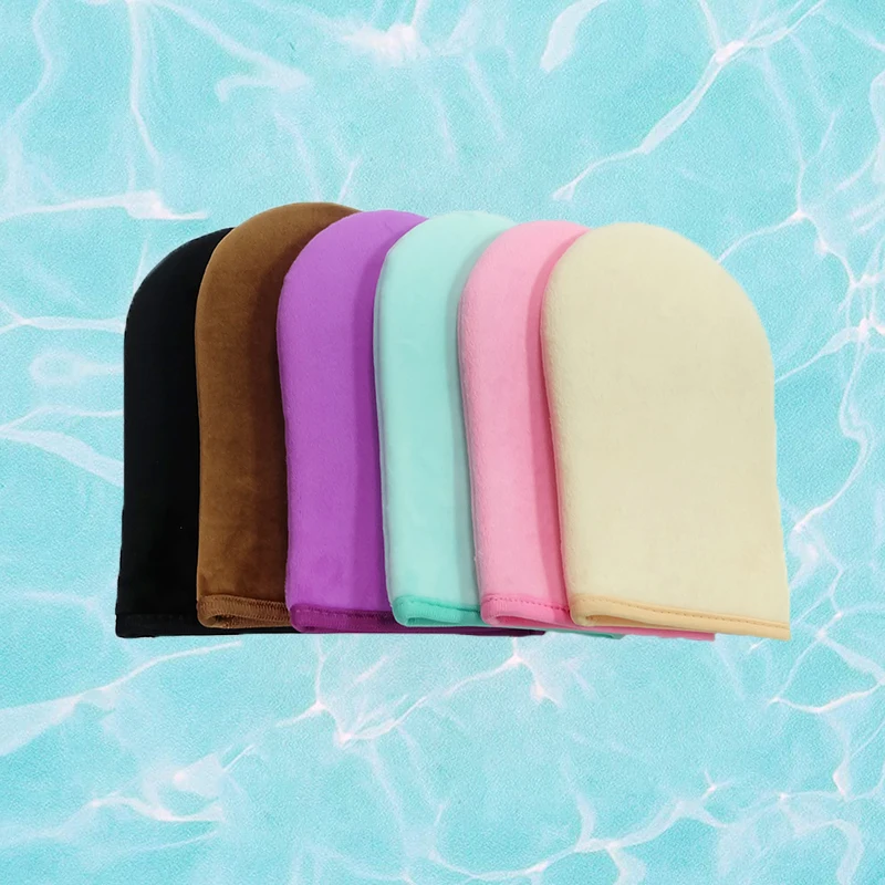 New Product Application Brush Single Side With Thumb Self Tanning Mitt Applicator Kit