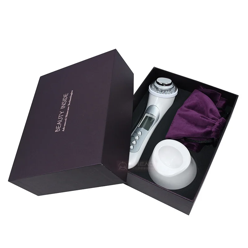 Personal RF EMS LED Beauty Machine Face Slimming Wrinkle Removal Skin Care Device vibrating hand massage