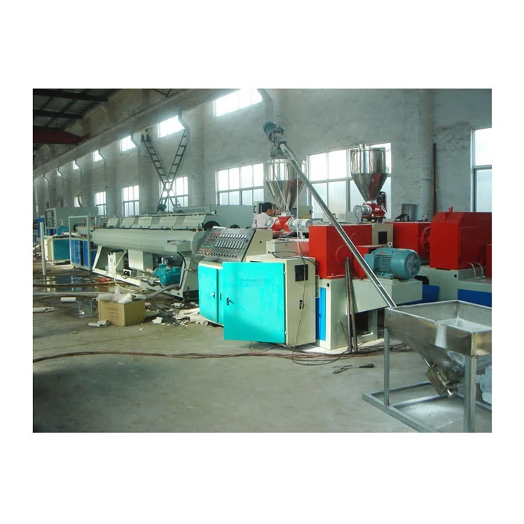 Plastic UPVC/PVC sewage pipe machine price