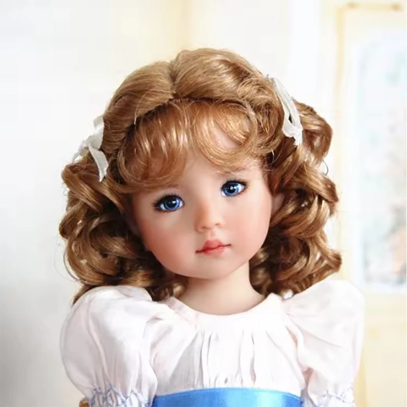 OEM Realistic Vinyl Doll 13.5 Inch Dolls Babies Educational Toys Silicone Dolls with Hair Toys