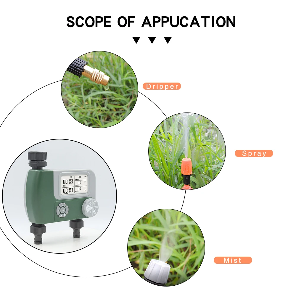 Russia Automatic Garden Irrigation Electronic Digital Counter Water Timer