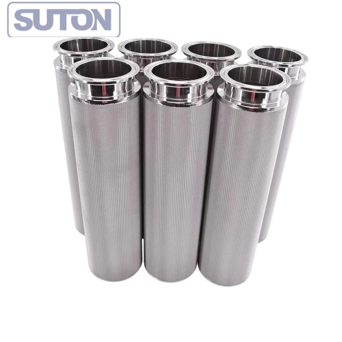Customized 1-200um stainless steel sintered mesh filter element filter element for silver powder dryer