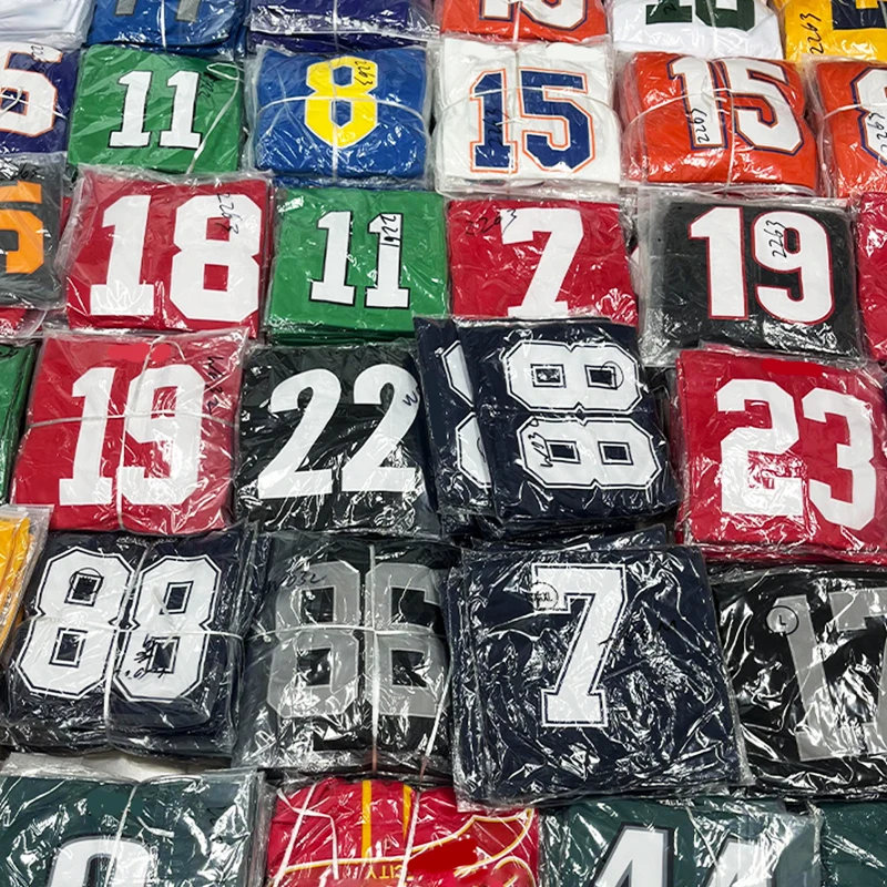 2025 Ready to Ship Top Quality Rugby Jersey Quick Dry Polyester Men Sport Wear Breathable Embroidered American Football Jersey