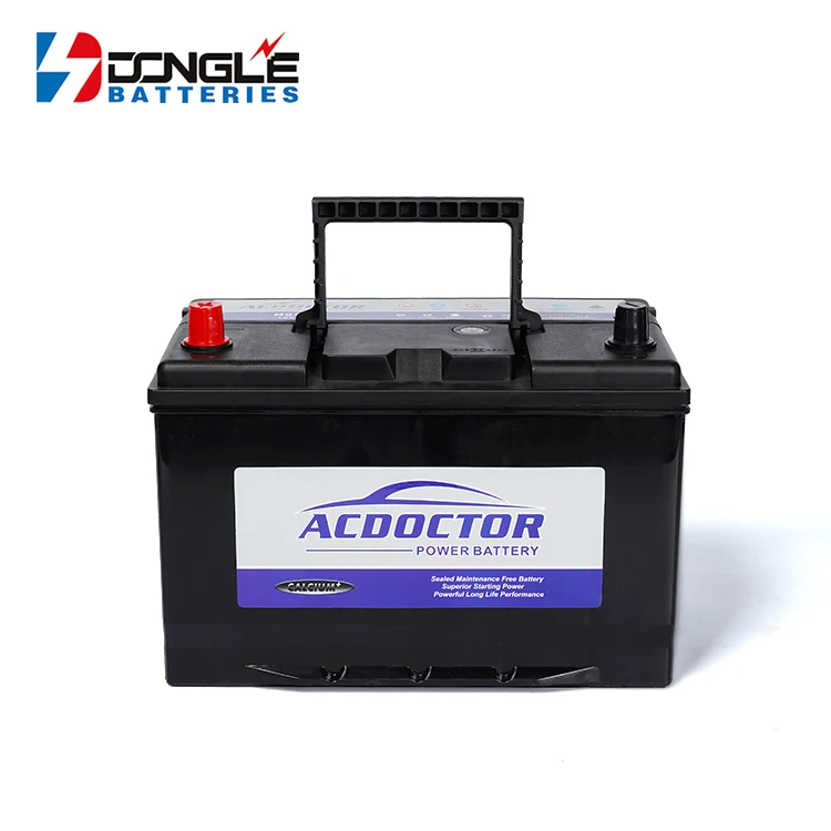 Dongle MF105D31L 750 CCA Trucks Automotive Rechargeable SMF 12V 90Ah Lead Acid Car Battery