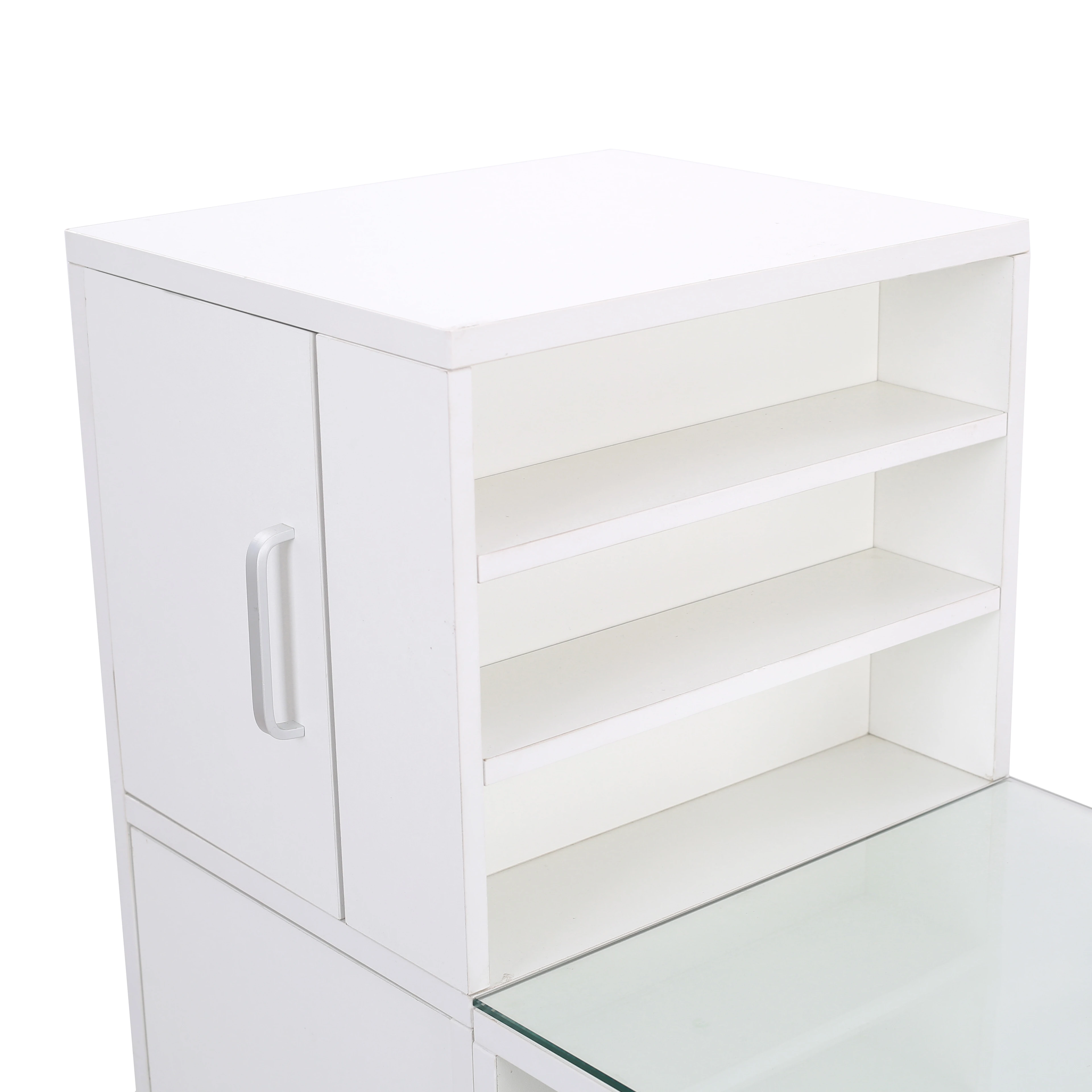 Hot Selling Professional Luxury Salon Nails Table Salon Manicure Furniture