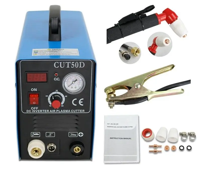 Оптовая продажа Rongyi CUT50D Новый мини МОП инвертор DC установка воздушно-плазменной резки с буит в воздушный компрессор