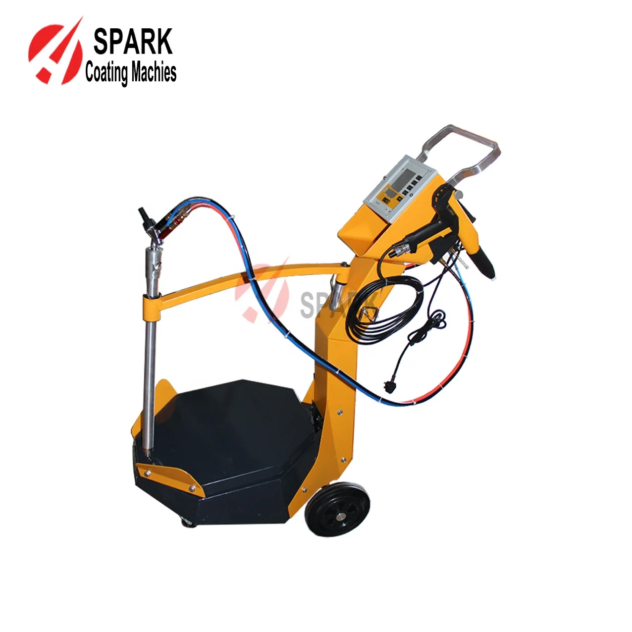 OptiFlow Injector Gema Powder Coating manual electrostatic gun and automatic powder gun reciprocator PG2-A GM04 Manual Nozzle NS