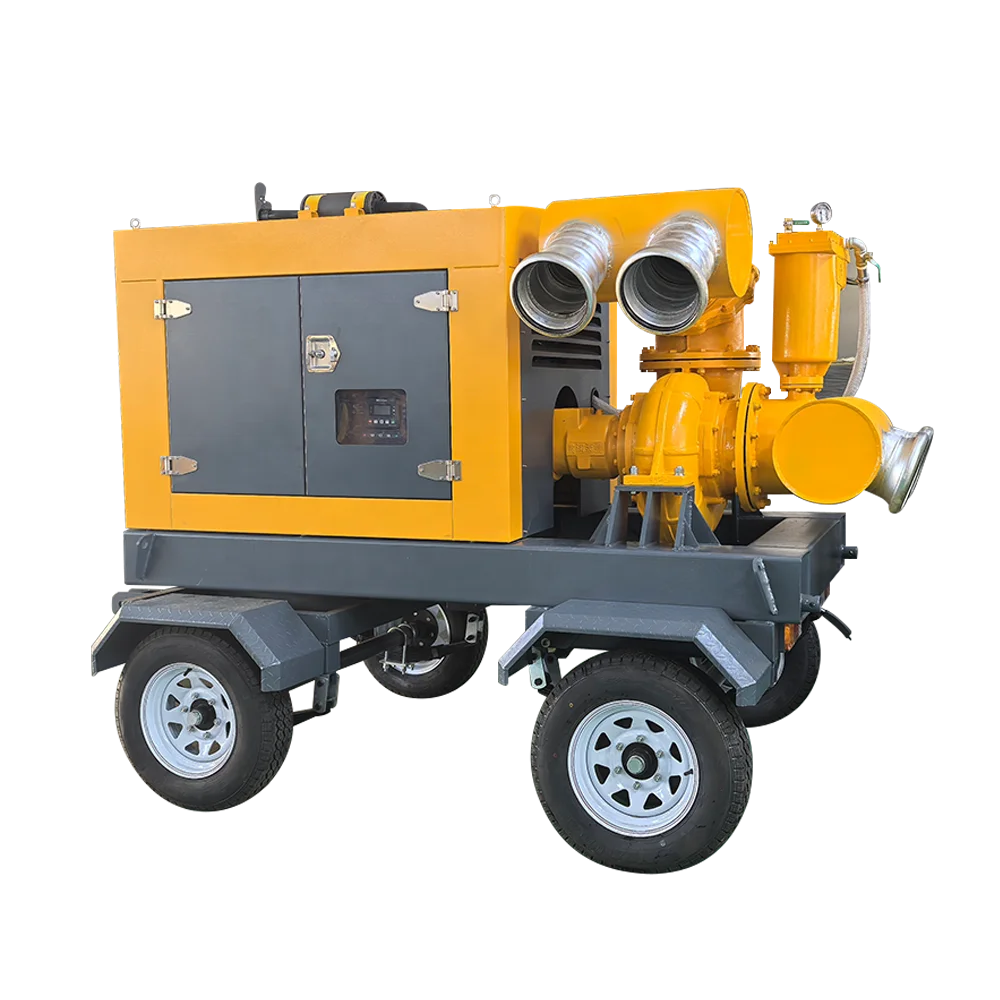 Municipal construction emergency high displacement urban emergency vacuum pump