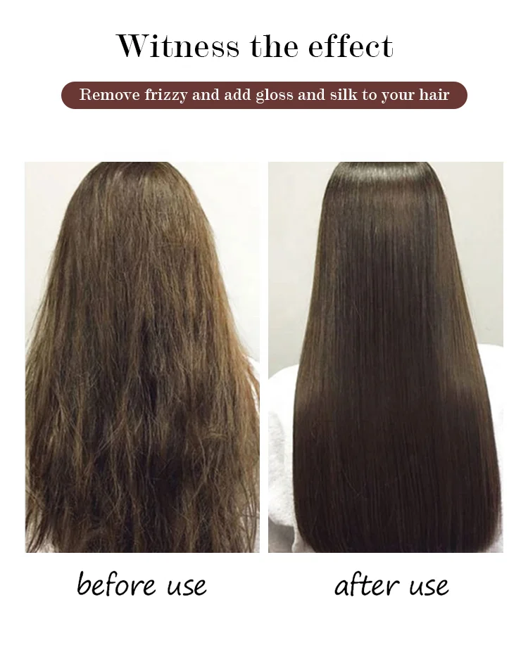 High Quality 1000ml Salon-Use Silky Smooth Rebonding Hair Straightening Cream Chocolate Scented Perm Lotion