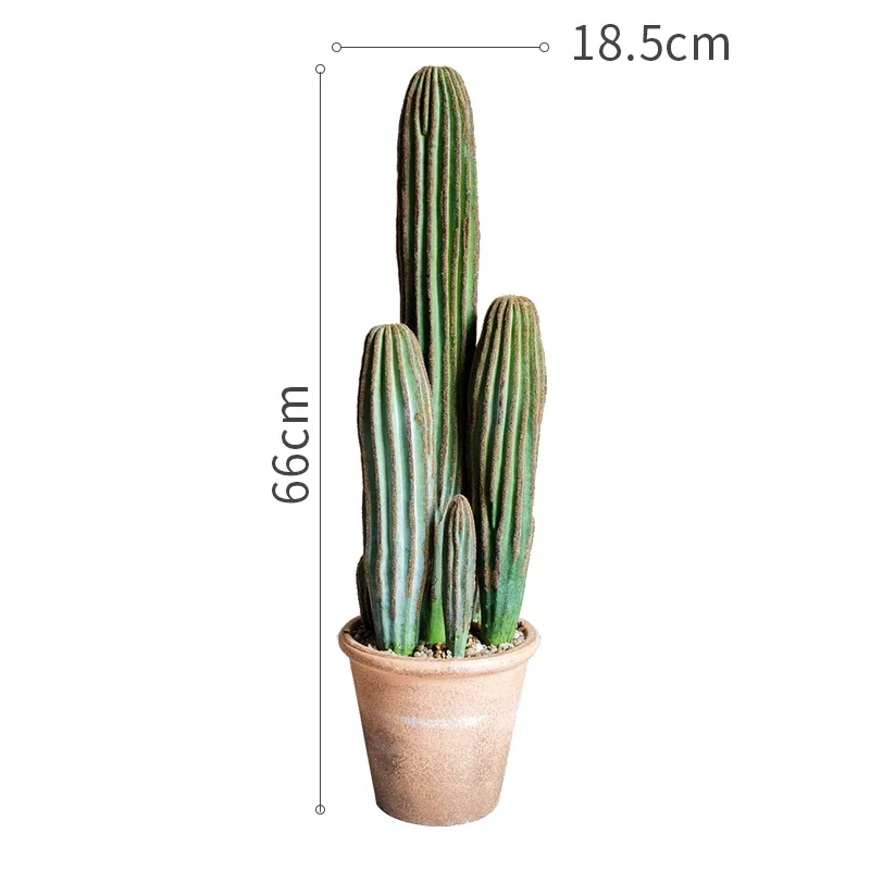 Cactus artificial plant succulent decorative column bonsai large artificial cactus plants