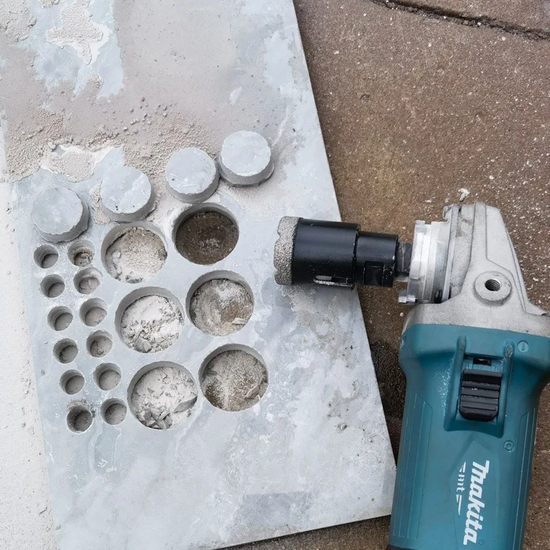 M14 Dia 6-150mm Vacuum Brazed Diamond Crowns Core Drill Bit Hole Saw Diamond Hole Cutter For Marble Stone Porcelain Tile