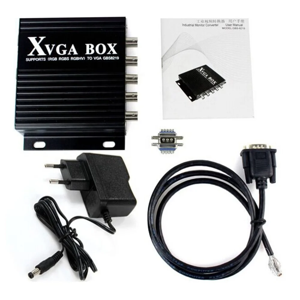 GBS8219 Video Converter RGB EGA CGA to VGA LCD Industrial Monitor Video Converter
