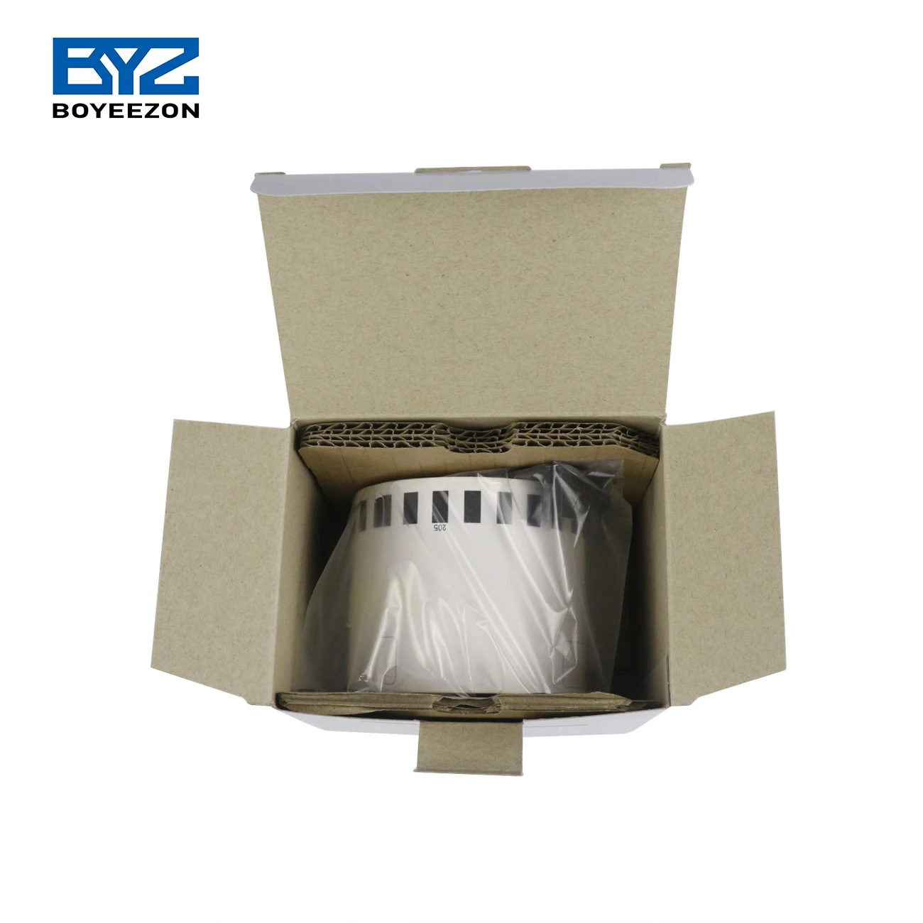 FREE SAMPLE White Paper Refill Rolls used for Brother printer continuous labels barcode sticker DK22225 paper labels