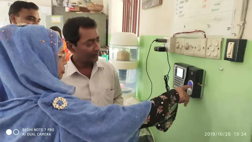 Timy Attendance Machine Print Biometric Time Recording Biometric Fingerprint Time Recording of Id Prs Finger with Sim Card