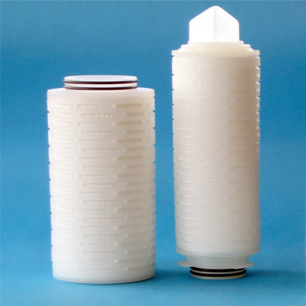 0 1/0 22/0 45/0 65 микрон PTFE плиссированный водяной воздушный фильтр картридж