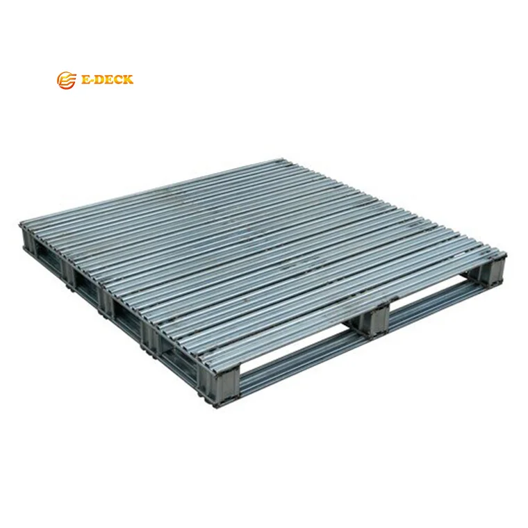 Hot sale heavy duty euro size storage cargo transport q235 steel pallet