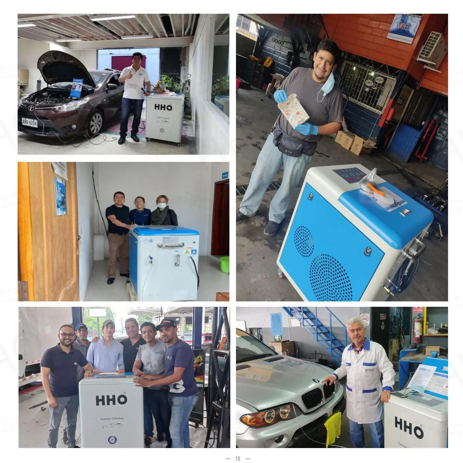 HHO Motor 2000L/H Hydrogen Engine Catalyst Catalytic Converter Carbon Clean Machine hydrogen engine carbon cleaning machine TKA