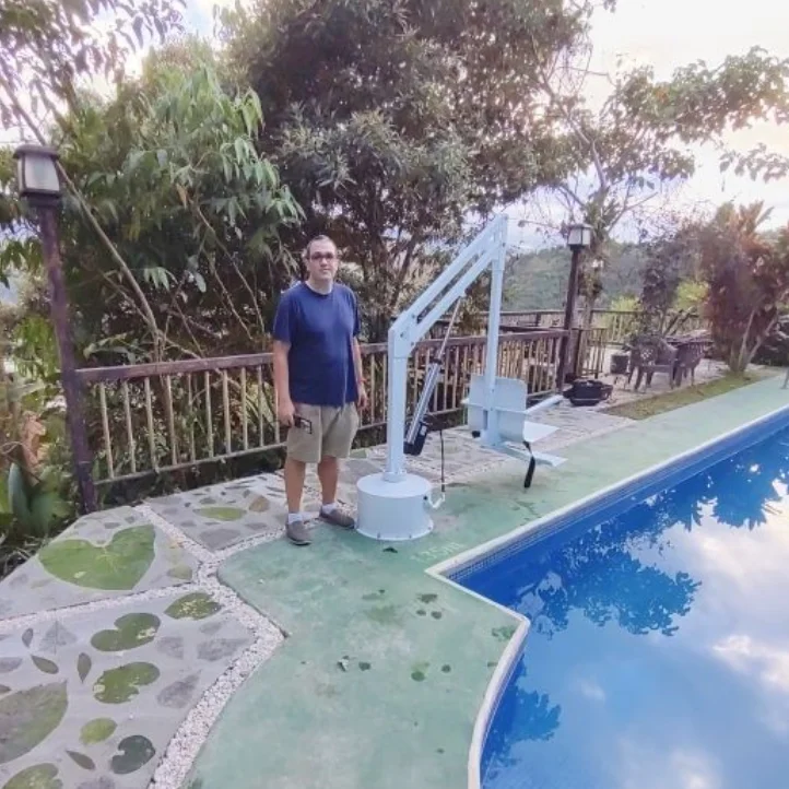 Cheap price swimming pool lift for disabled china factory