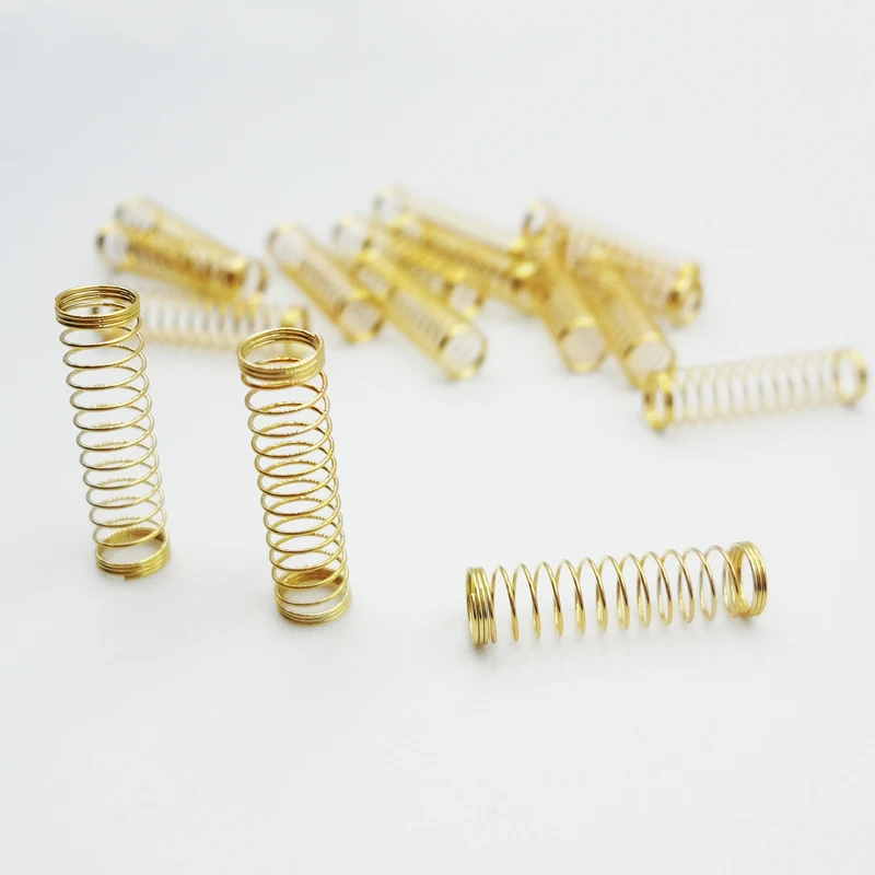 Mechanical Keyboard Switch Springs Gold Plated Switches spring for Cherry MX DIY Mechanical Gaming Keyboard