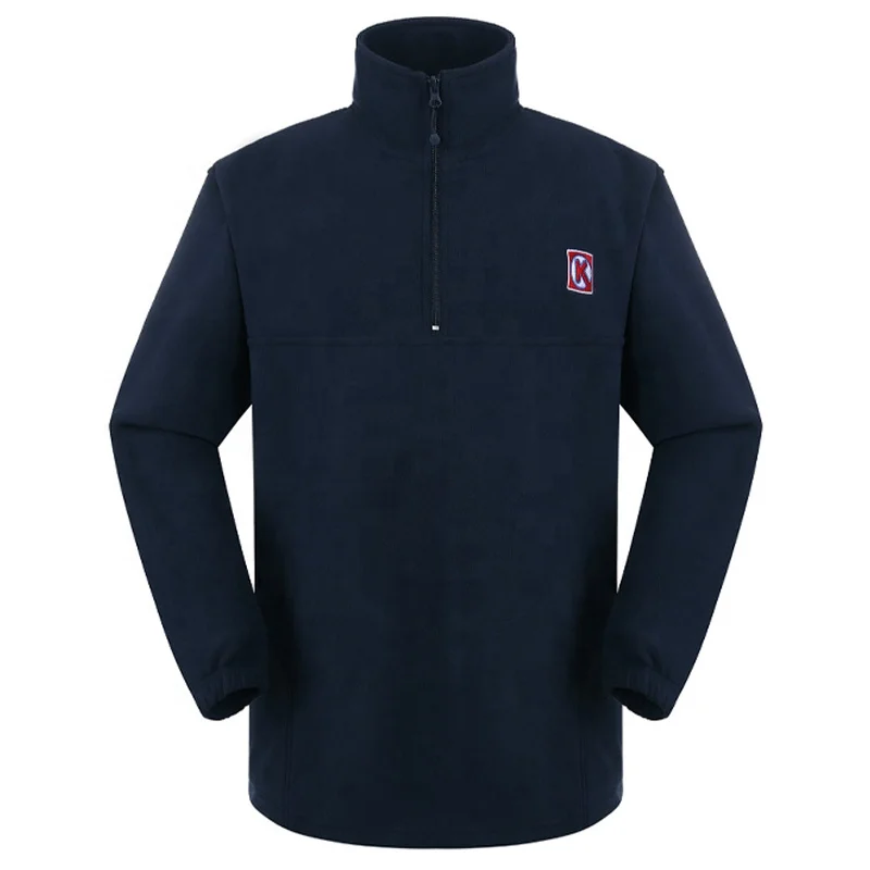 Wholesale high quality cheap work wear polar fleece jacket for man custom logo