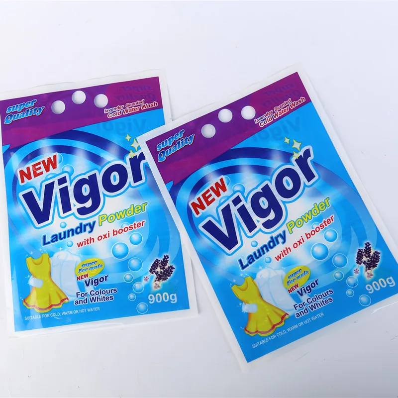 Lemon Scented Lemon Perfume Laundry Detergent Powder Disposable Washing Powder Production Line