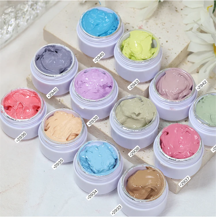 L&M Ombre Changed gel  High Pigment Soak Off uv gel polish for nail art 15g