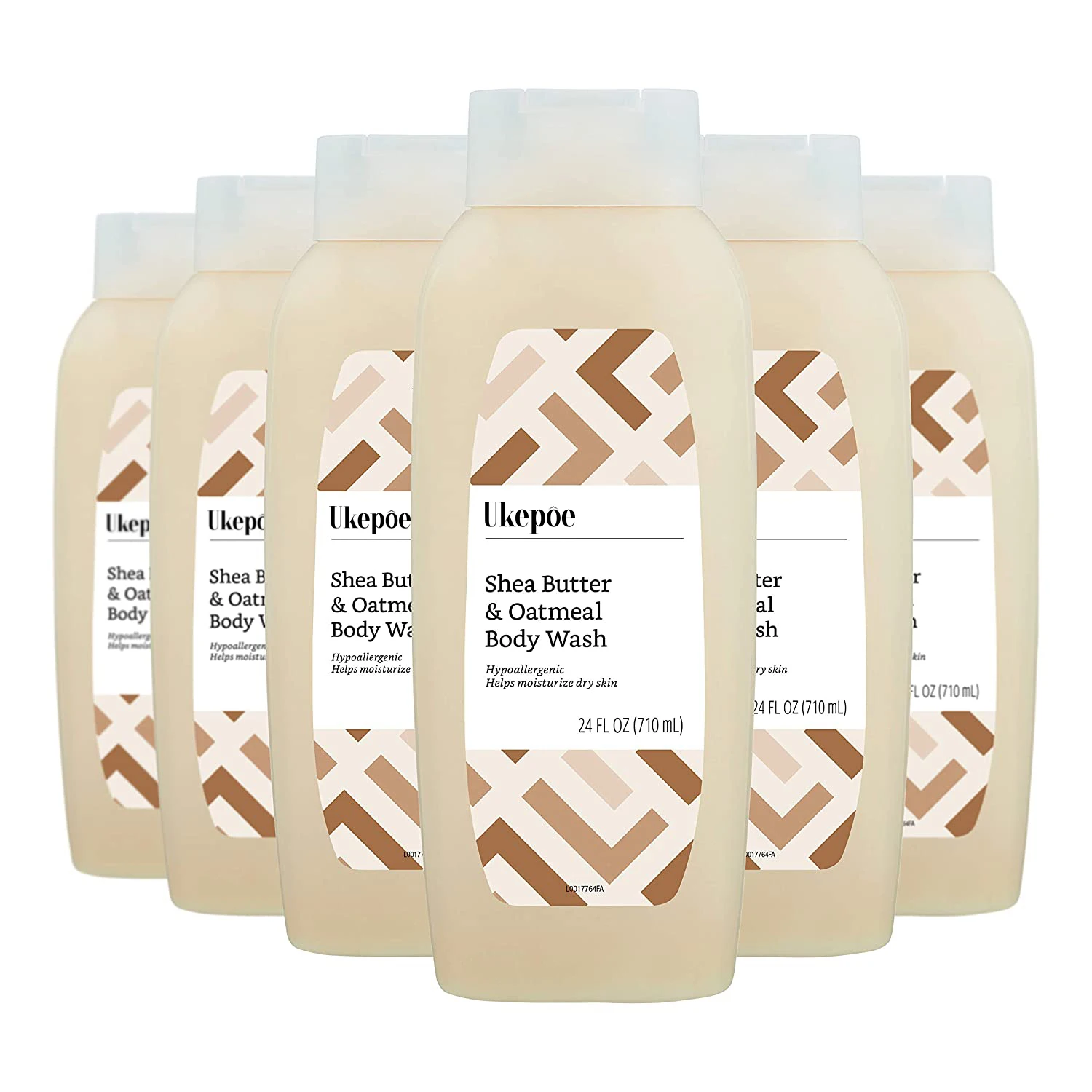 
Best Natural Organic Body Skin Care Whitening Bath Shower Gel Shea Butter and Oatmeal Body Wash 