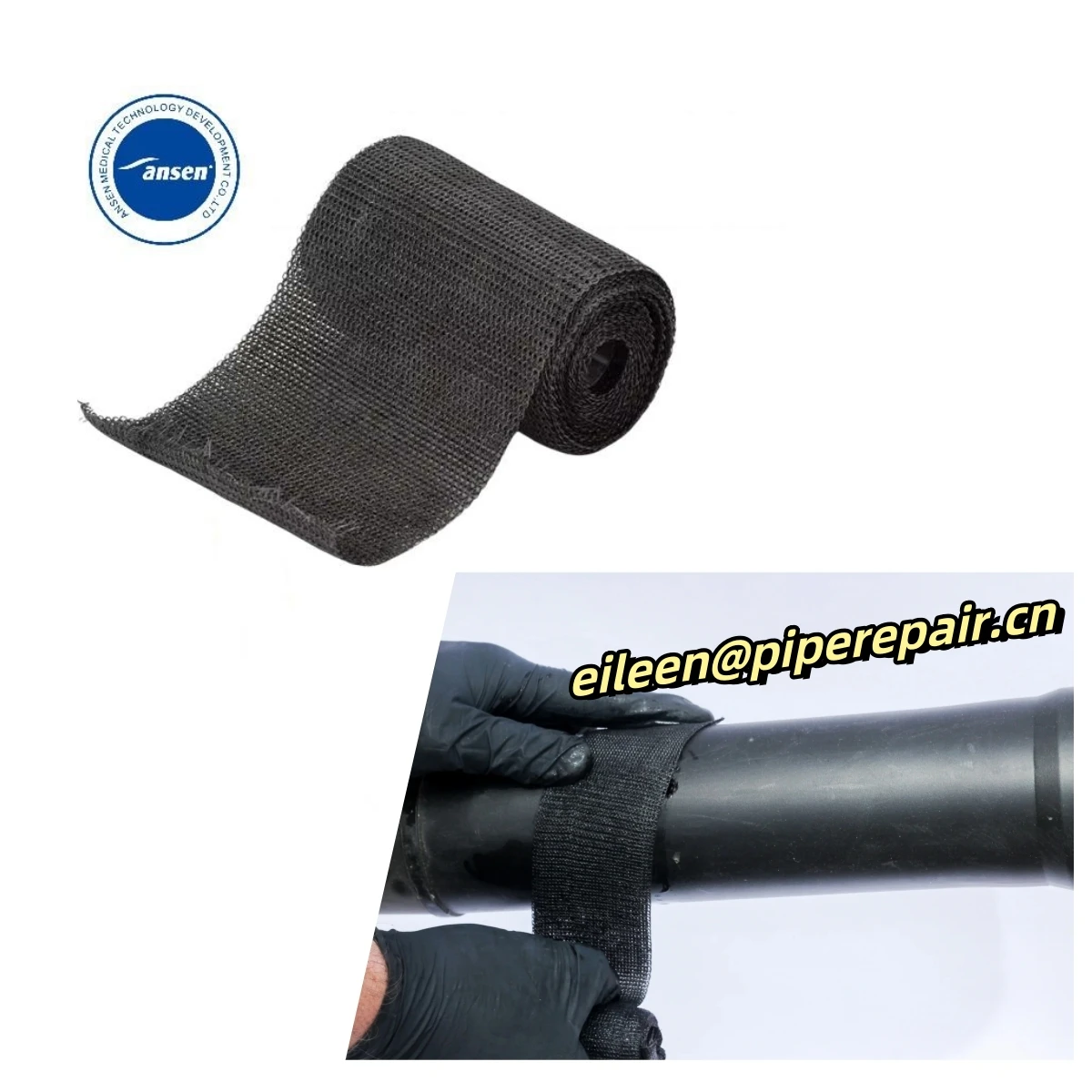 Fix It Wrap Seal Fiberglass Quick Repair Kit Water Activated Fiber Glass Fix Wrap Tape Pipe Repair Bandage