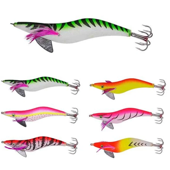 Squid Jig Saltwater Fishing Lure Quality Hard Plastic Bait Squid Jig