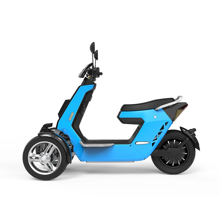 V28 VIGOROUS 2000W 3000W 72V 3 Wheel Reverse Trike Electric Scooter with LED EEC