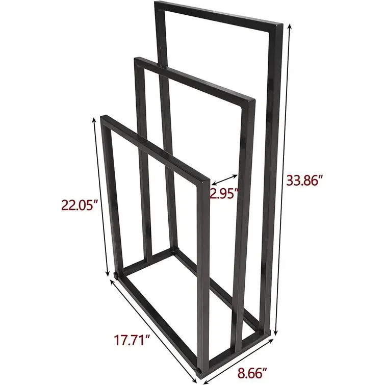 2022 Wholesale Hot Sale Free Standing Towel Rack  Bathroom Towel Rack