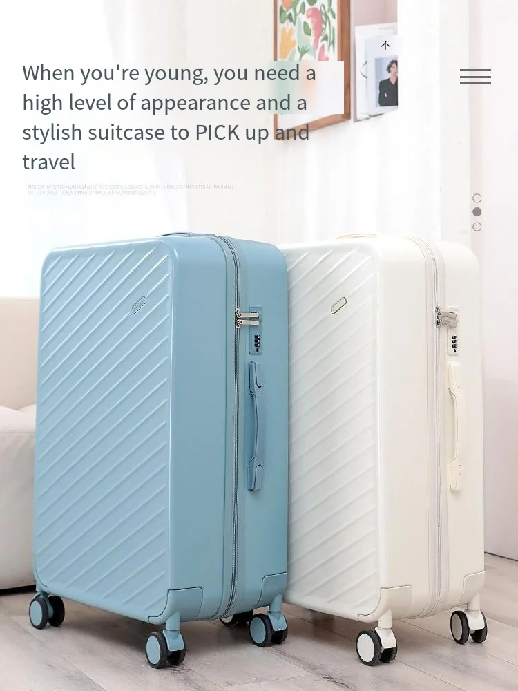 Factory Wholesale Travelling Bags Luggage Trolley Set Suitcase 3 pieces ABS PC Luggage For Outdoor Sport