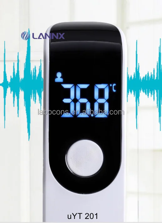 LANNX uYT 201 пользовательский цветной цифровой термометр на лбу бесконтактный для тела электронный Бесконтактный инфракрасный