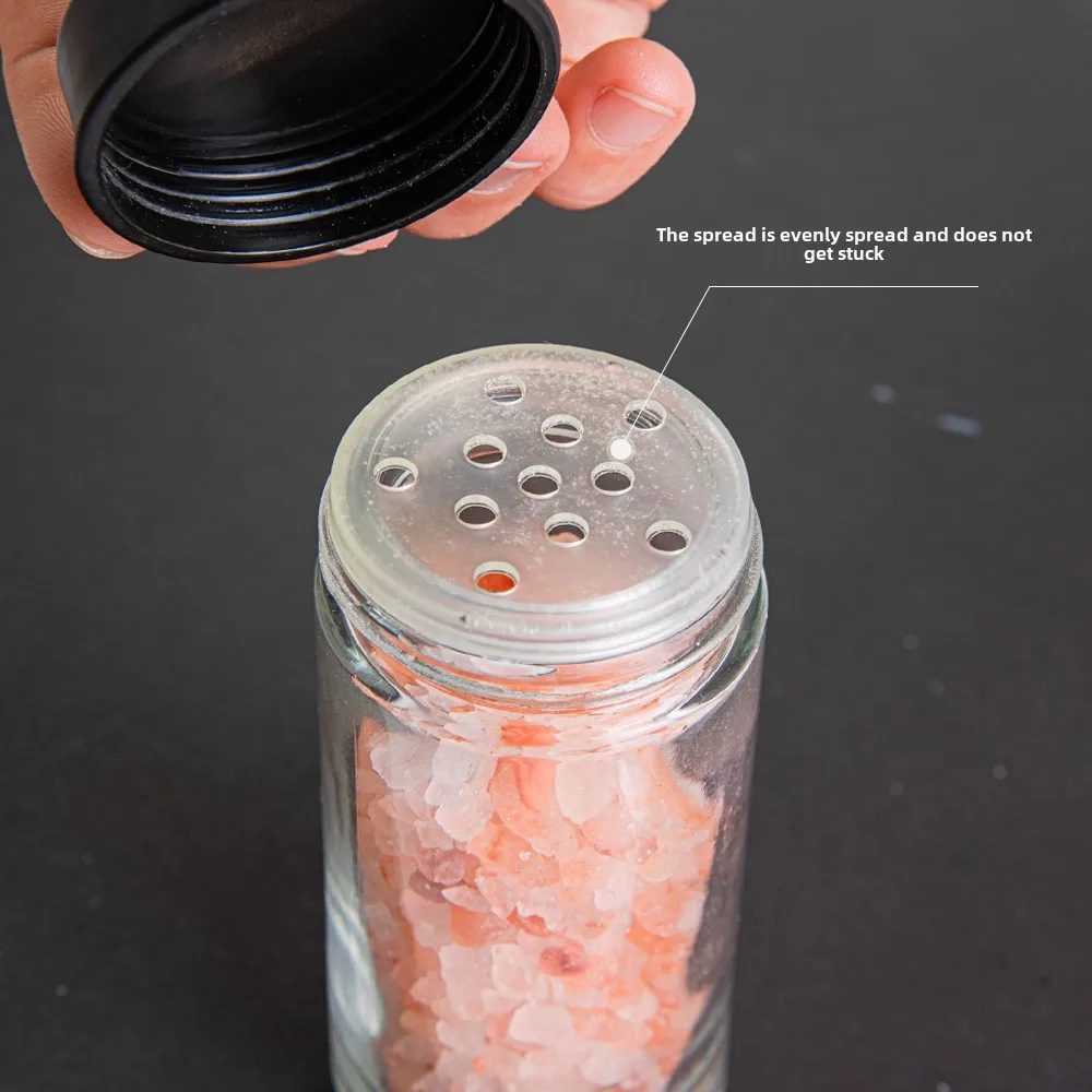 Rotating Ferris Wheel Glass Seasoning Rack Set Plastic Spice Jar and Seasoning Bottle Manufacturer Wholesale Spots