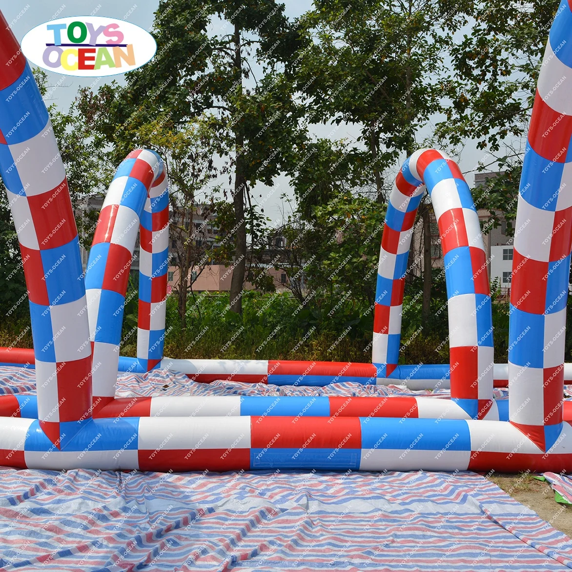 Inflatable Racking Track  Inflatable Race Track Go Kart Racing