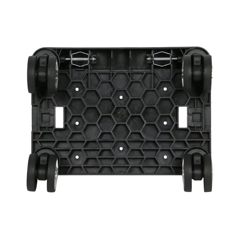 4 Wheels Folding Compact Lightweight Luggage Cart Travel Trolley for Bags