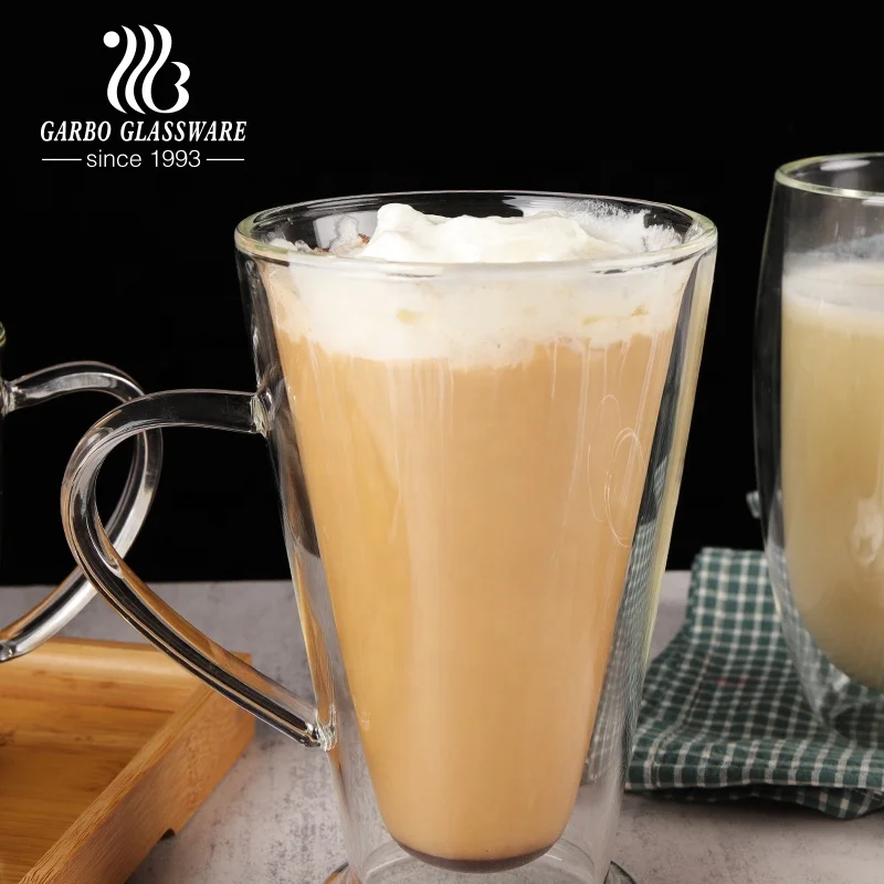 Чашка для эспрессо с двойными стенками java5 чашка стеклянная кружка кофе чашки чая прозрачная боросиликатная латте