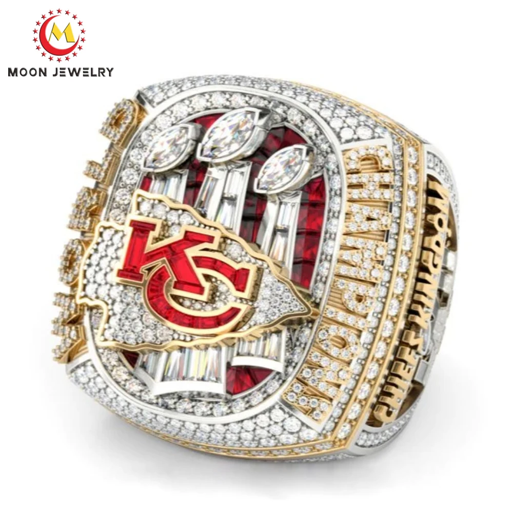 PROFESSIONAL CUSTOM PERSONALIZED 2023 CHIEFS FOOTBALL SUPER CHAMPIONSHIP RING FOR MEN BASKETBALL CHAMPION RING VICTORY RING