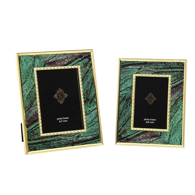 Modern European model room frame for photo 6 inch 7 inch American personality creative combination photo frame set table photo f