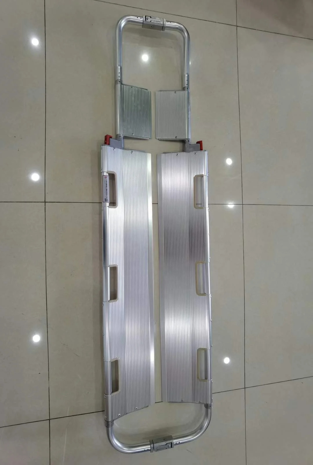 Hospital Public Place and Ambulance Use Aluminum Alloy Scoop Stretcher