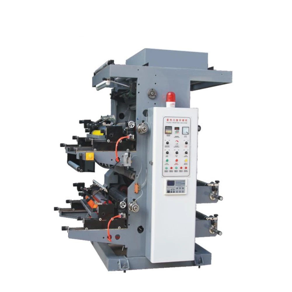 high speed central drum ceramic roller 2 4 6 8 colors stack type flexo printing machine manufacturers