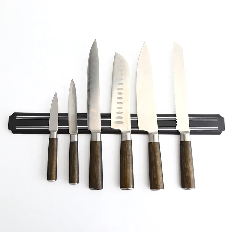 Home Kitchen Magnetic Knife Block Rack Storage Holder (1600308100250)