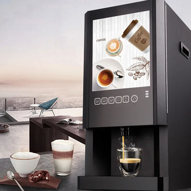 Commercial Coffee Machine Automatic Instant Coffee Milk Tea Juice All-in-One Machine Office Beverage Commercial Coffee Machine