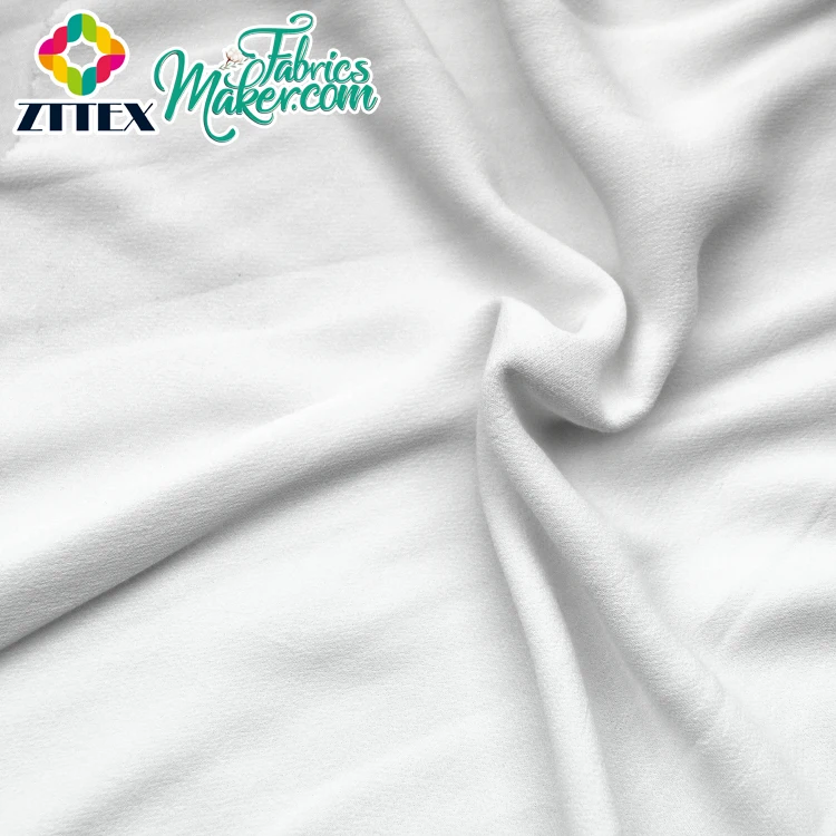  ZTTEX высококачественный однотонный цвет оптовая продажа 100% вискозной ткани с принтом на заказ