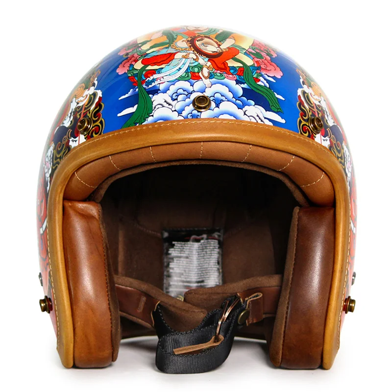 Warm four seasons general high-quality cycling cruiser jet retro motorcycle open helmet